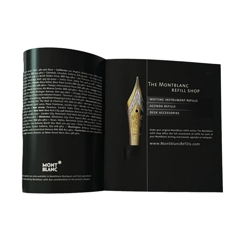 Montblanc Expressions Culture of Writing Illustrated Pen Catalog Booklet 2006 - Picture 2 of 6